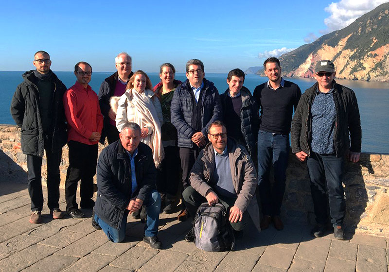 First Work Package progress meeting at La Spezia, Italy