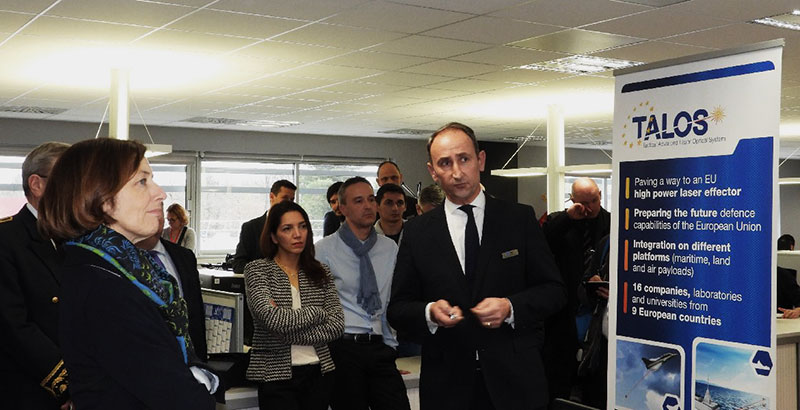 Minister of the French Armed Forces visits CILAS